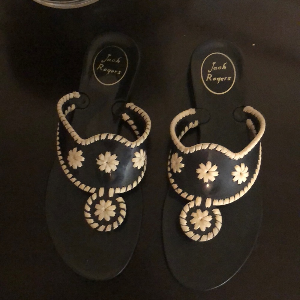 Jelly black and white Jack Rodgers